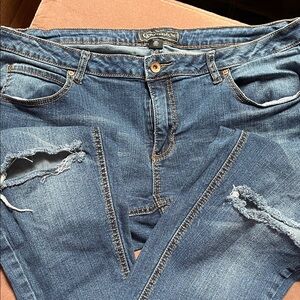 Cato Blue Straight Leg Jeans